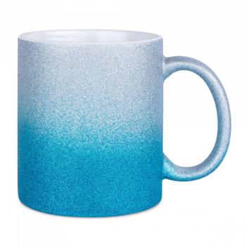 Glitzer Tasse Spark mit Farbverlauf